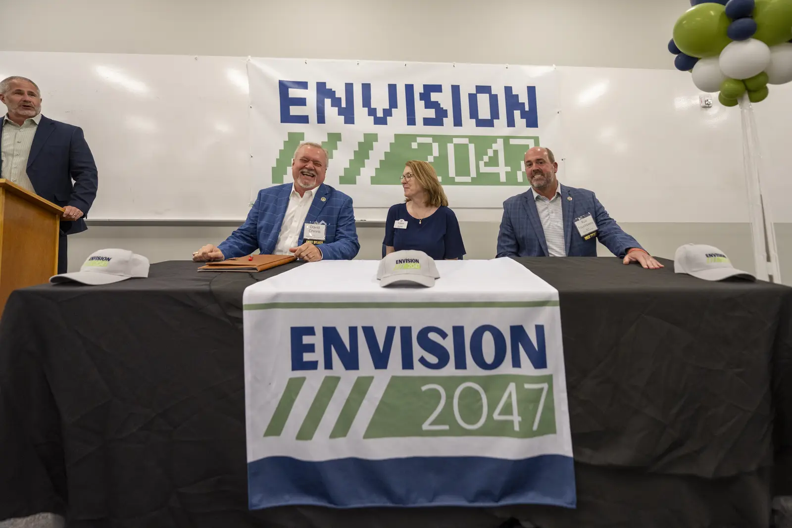 Panel discussion at the Envision 2047 kickoff